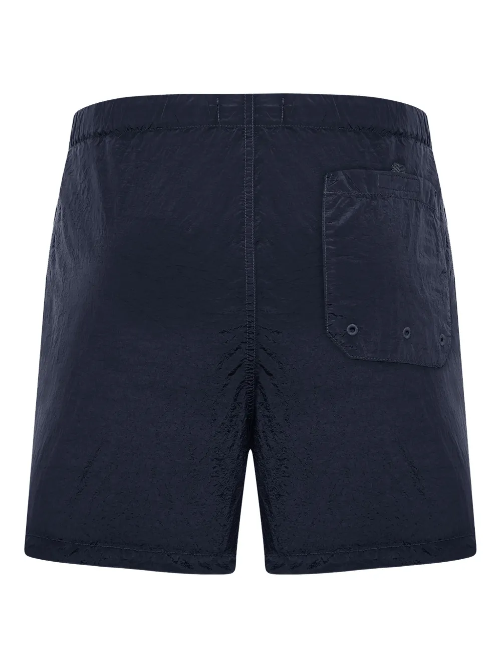Stone Island logo-patch deck shorts - Blauw