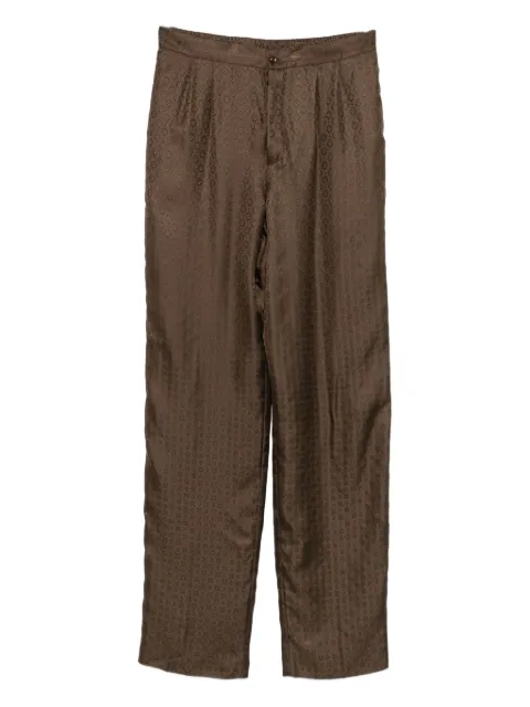 Saint Laurent button-fastening trousers