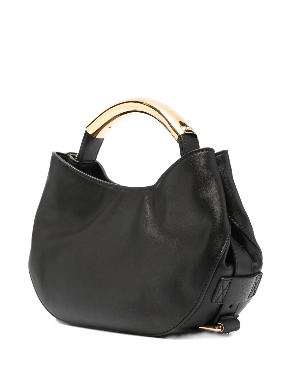 Moschino Handle Me Tote Bag In Black