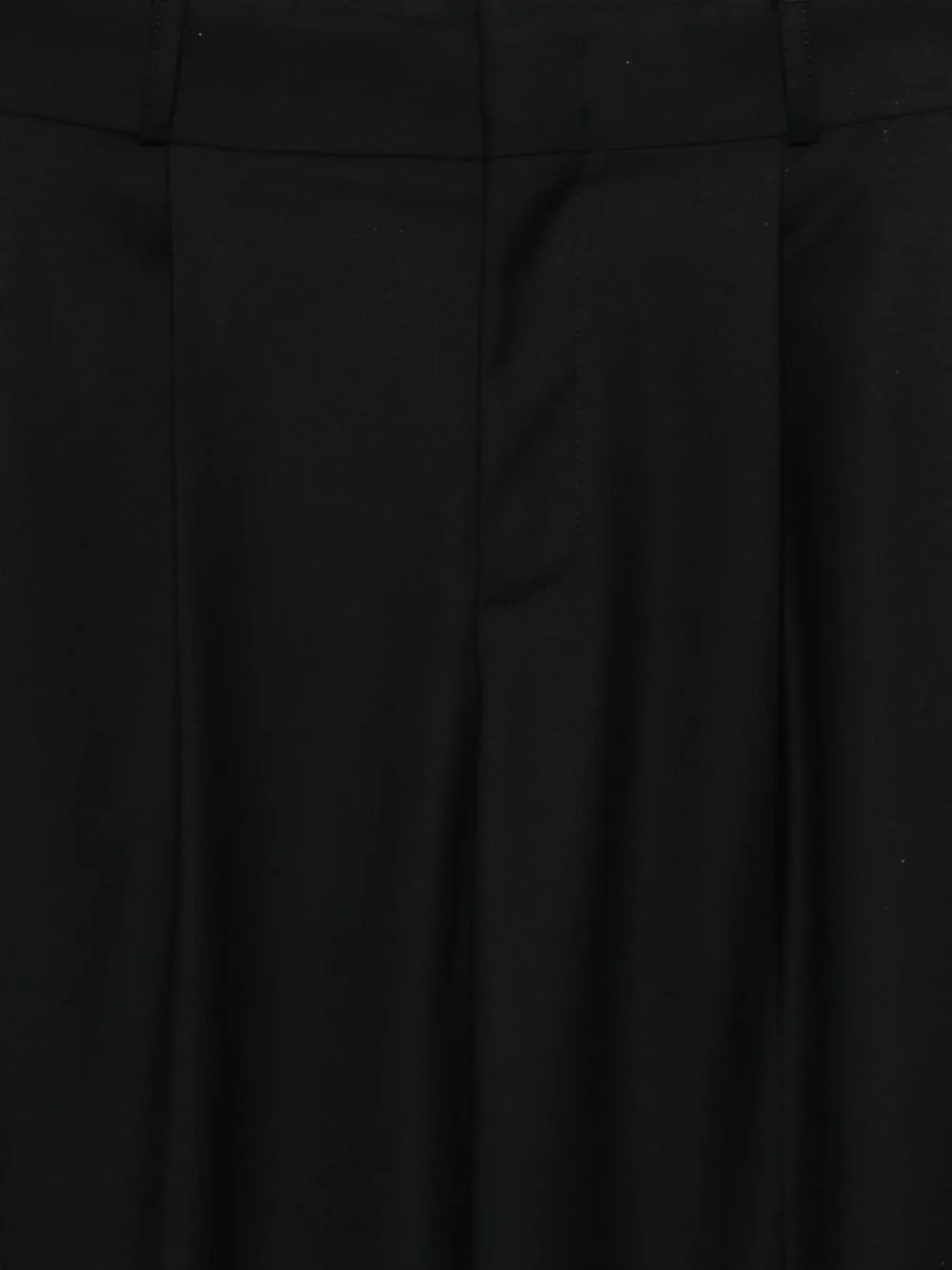 Moschino Pleated Trousers In Black