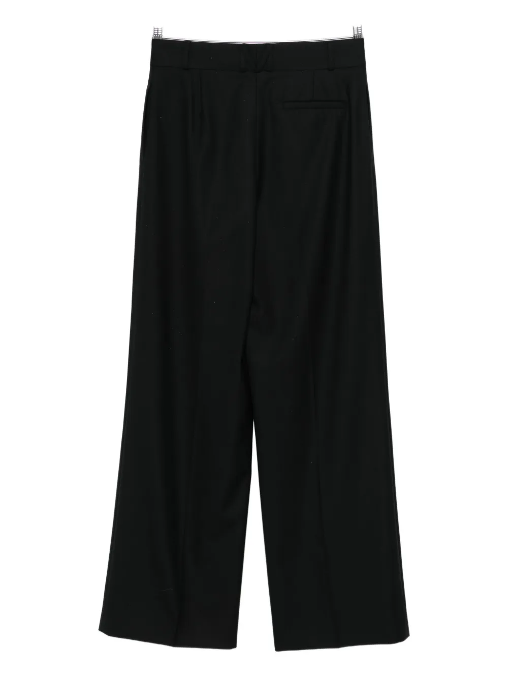 Moschino pleated trousers - Zwart