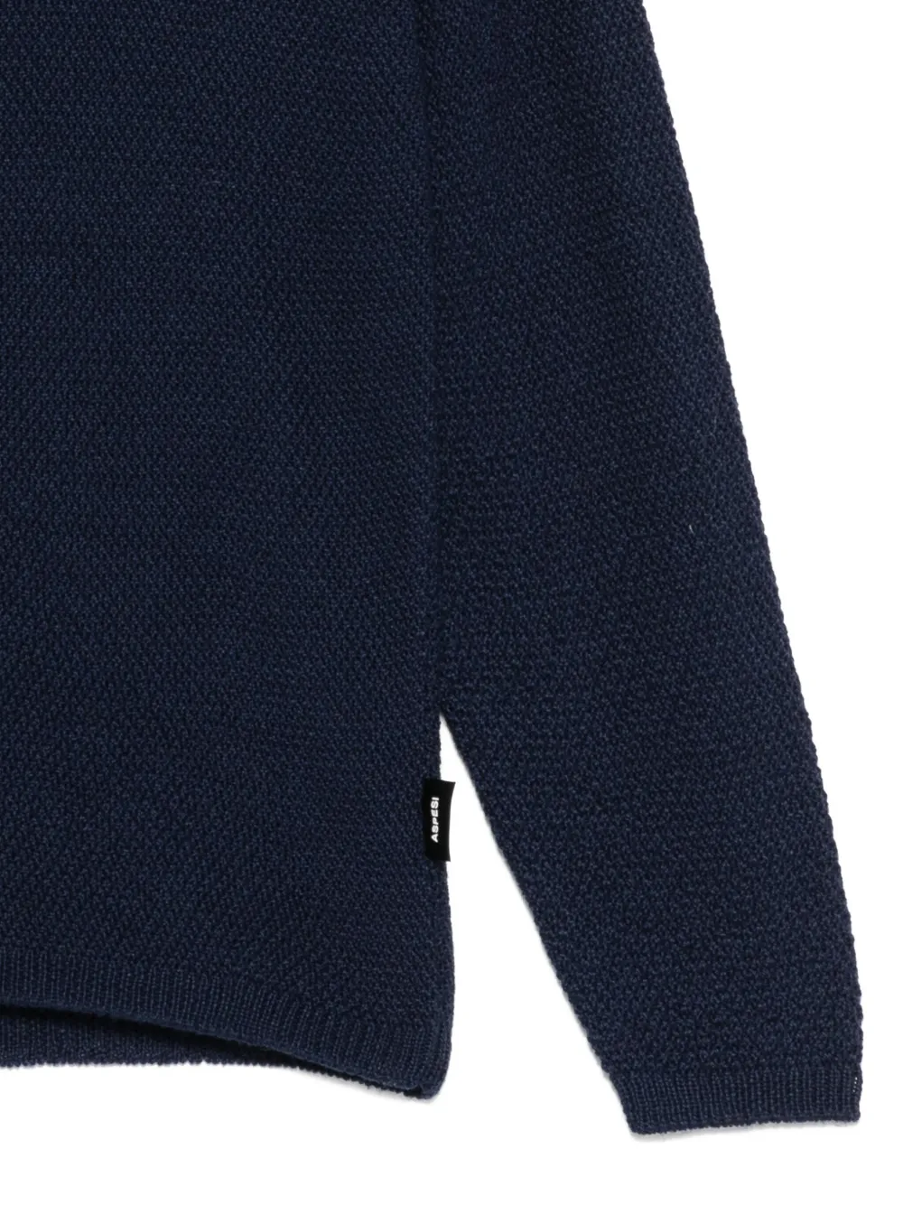 Aspesi Kids Sweater met capuchon Blauw
