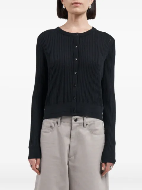 Maria McManus ribbed crew-neck cardigan