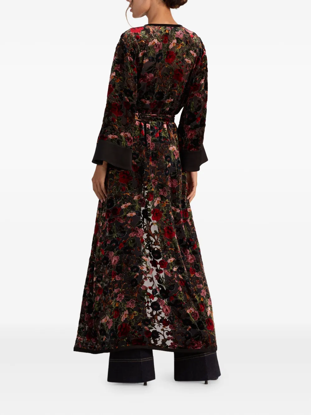 Alice And Olivia Nomi Coat In Black