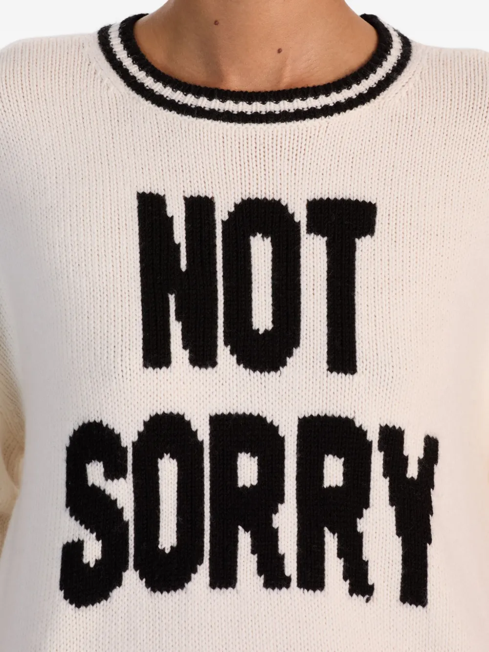 Alice And Olivia Ogden Not Sorry Pullover In Multi