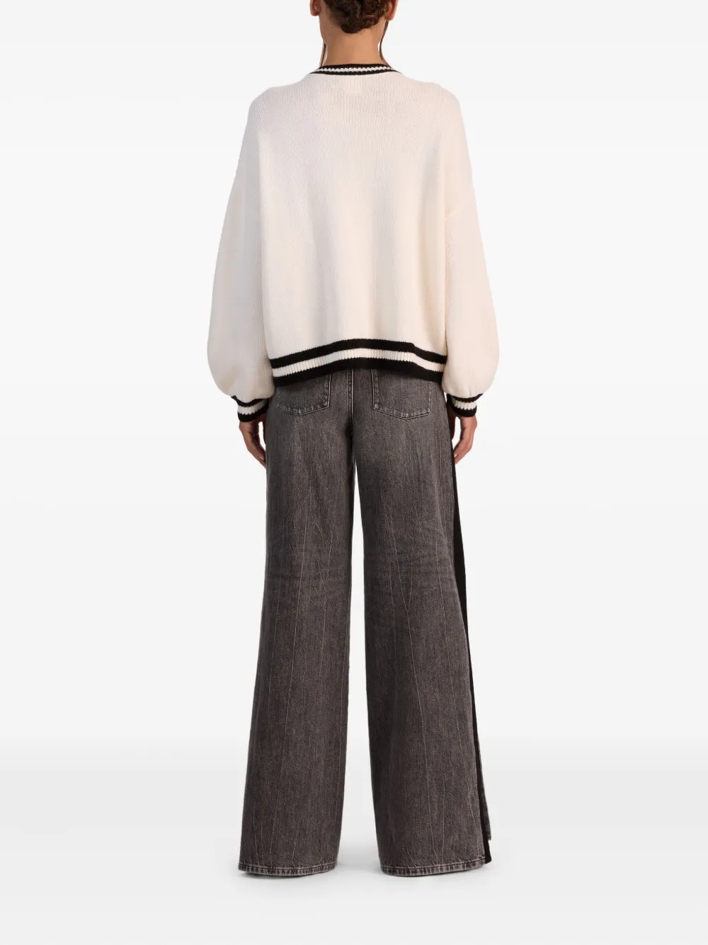 Alice And Olivia Ogden Not Sorry Pullover In Multi