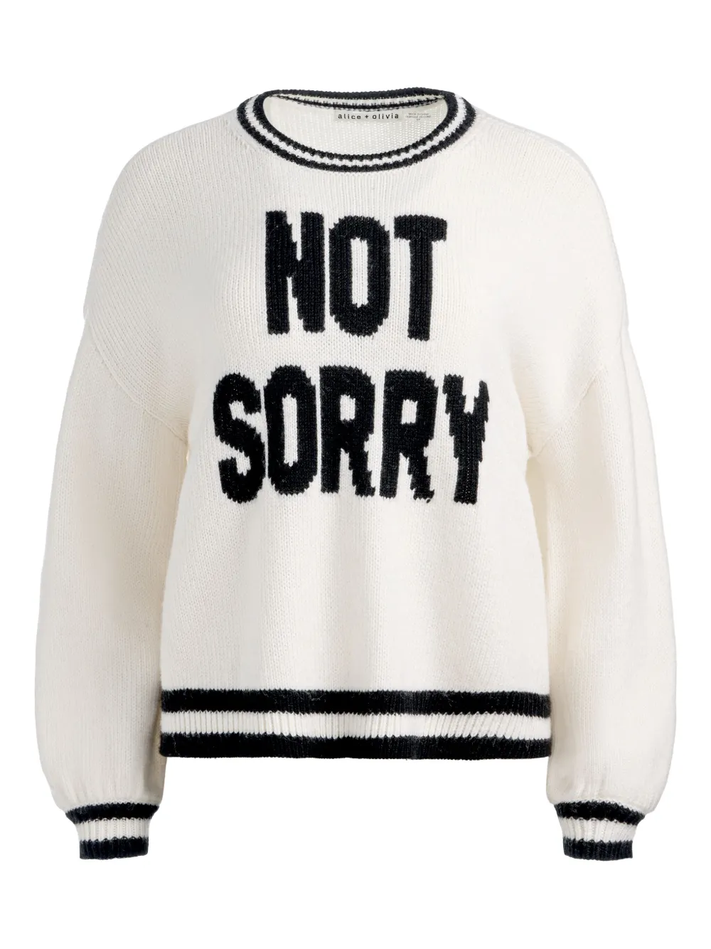 alice + olivia suéter Ogden Not Sorry | neutro | Image 1