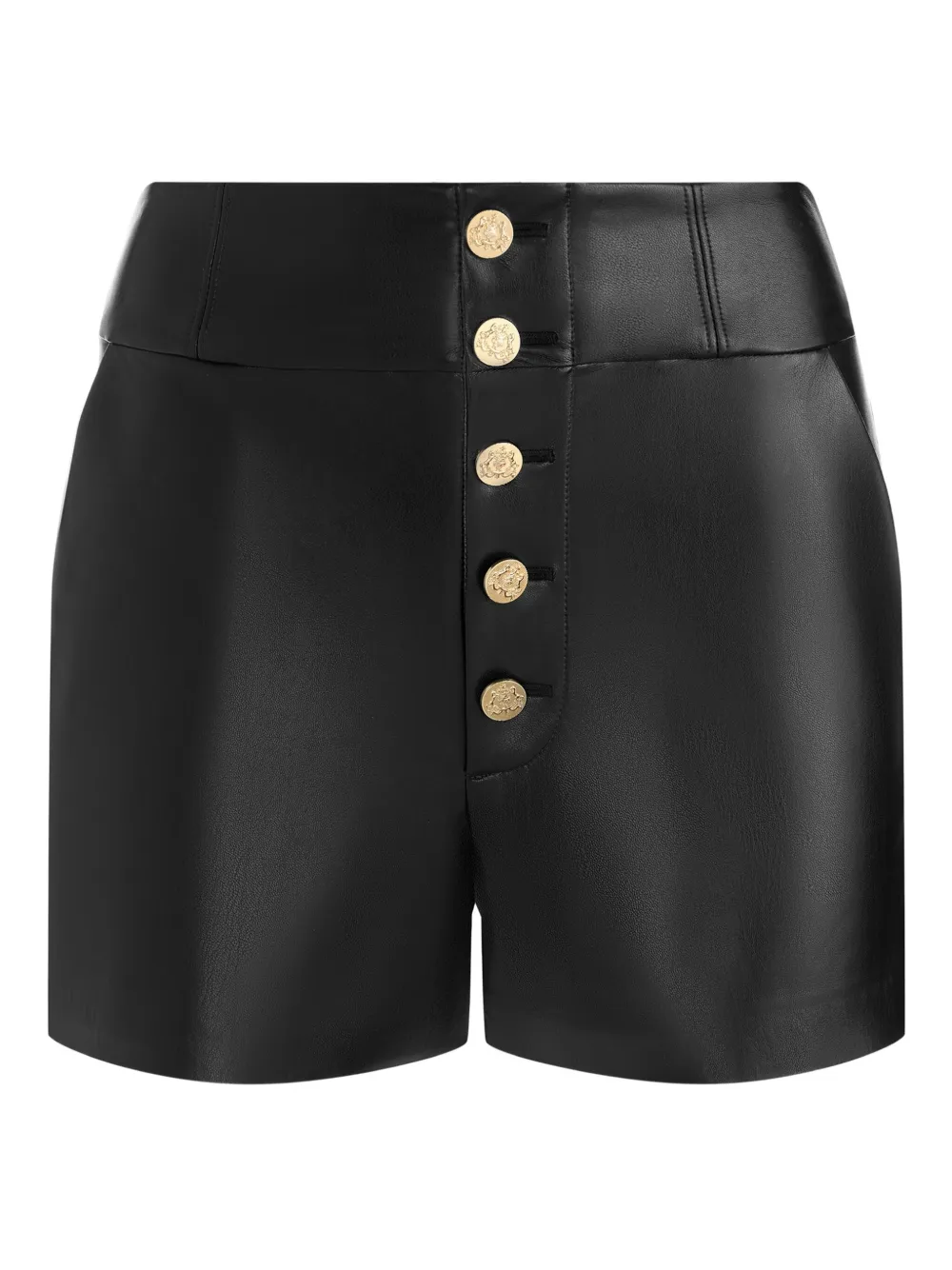 Alice And Olivia Baylor Shorts In Black