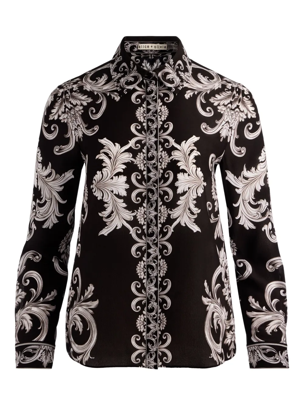 alice + olivia Willa top | Black | Image 1