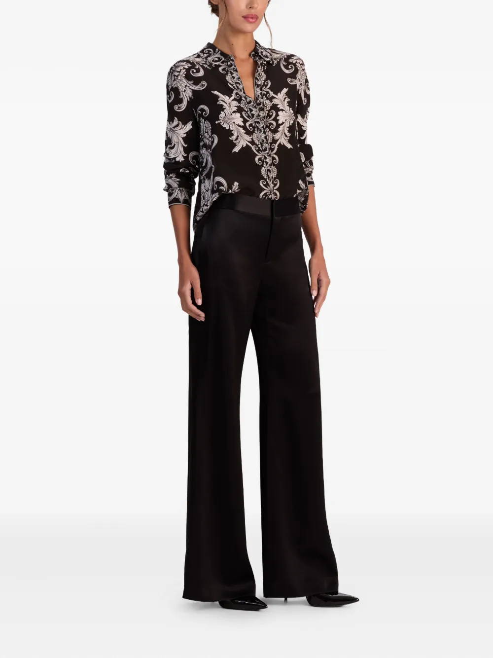 alice + olivia Willa top Zwart