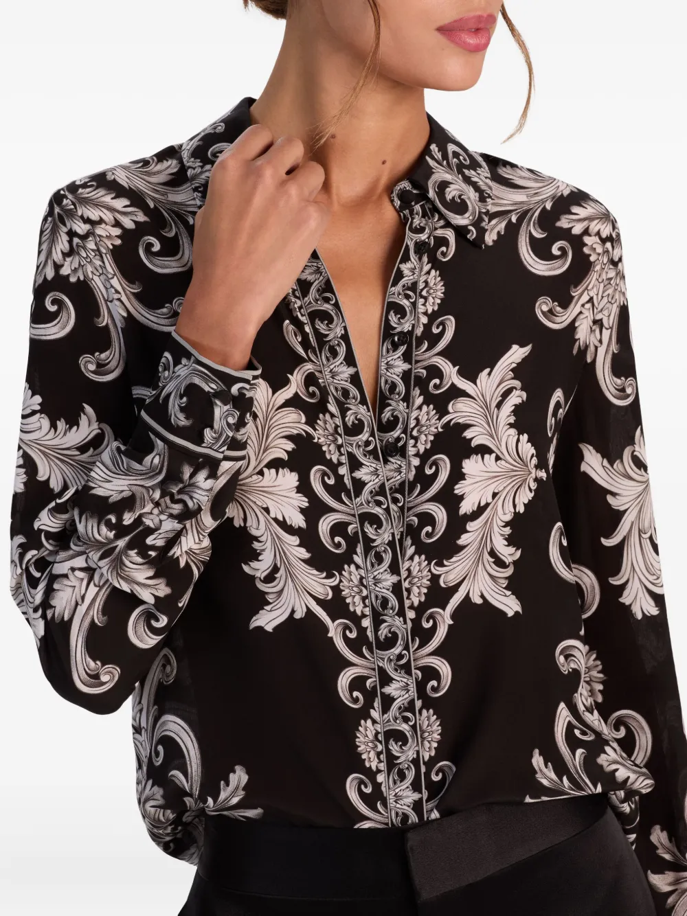 alice + olivia Willa top Zwart
