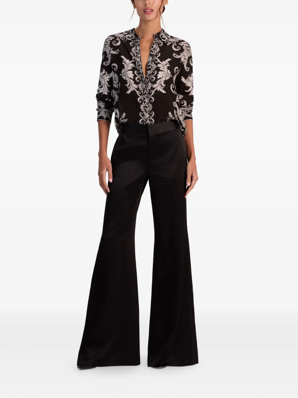 Alice + olivia Willa top - Zwart