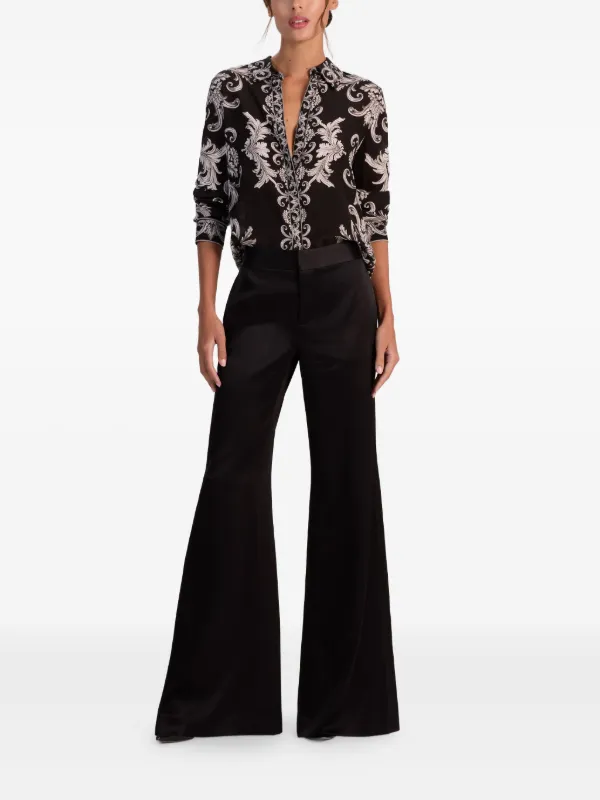 Alice + Olivia Willa トップ | ブラック | FARFETCH JP