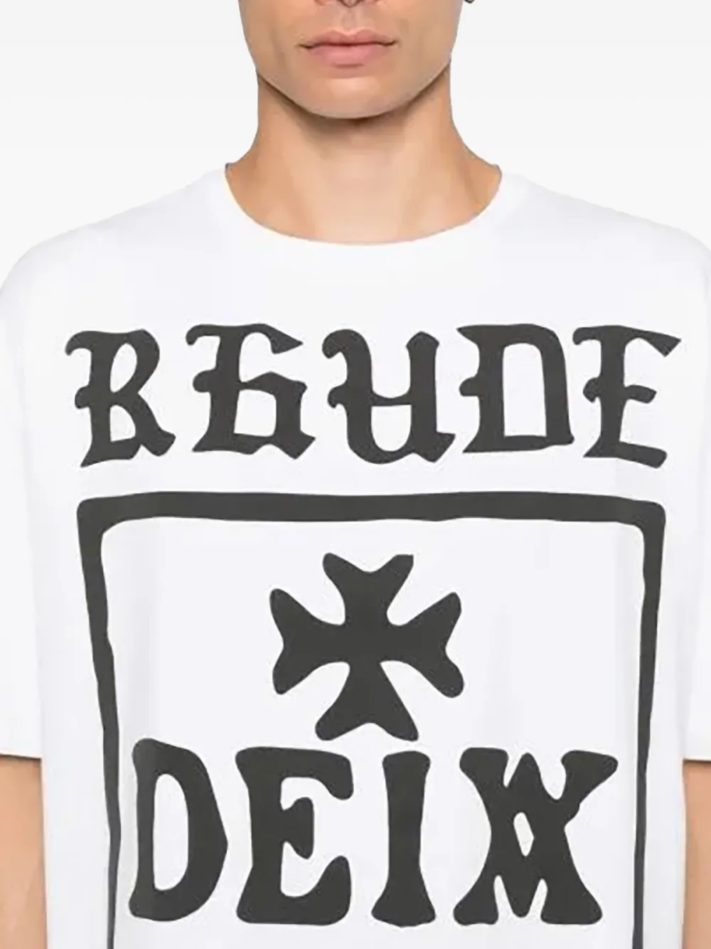 RHUDE Deix Shield T-shirt - Wit