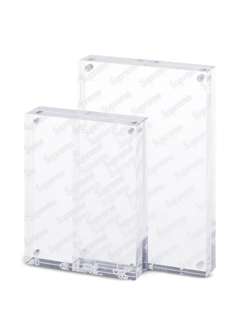 Supreme logo photo frame (set of two)