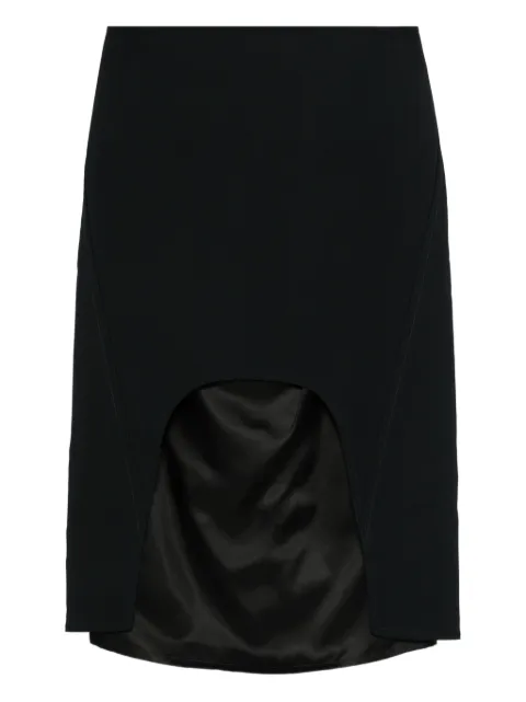 Plan C cut-out midi skirt