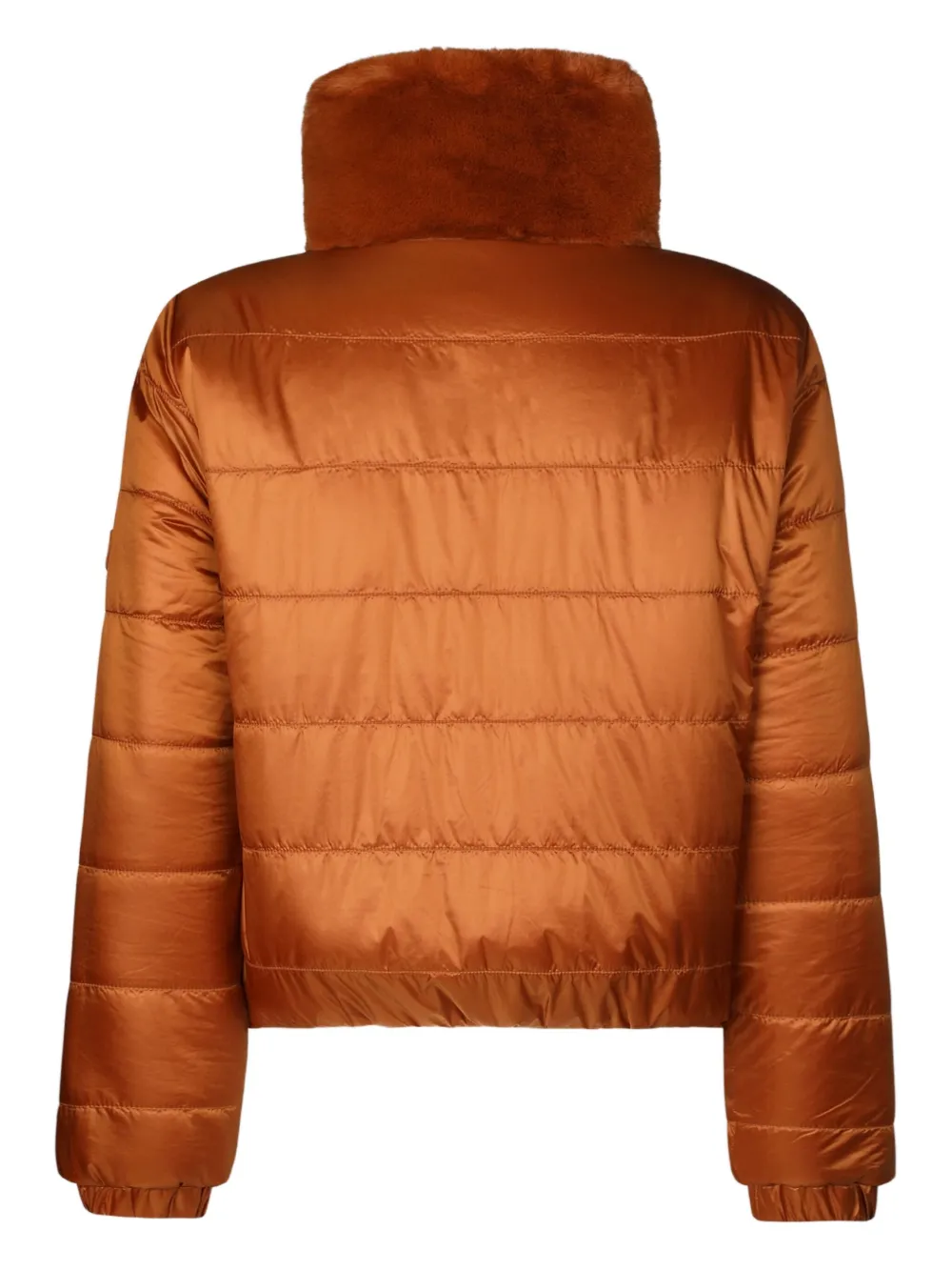 Save The Duck Jack met hoge hals Oranje