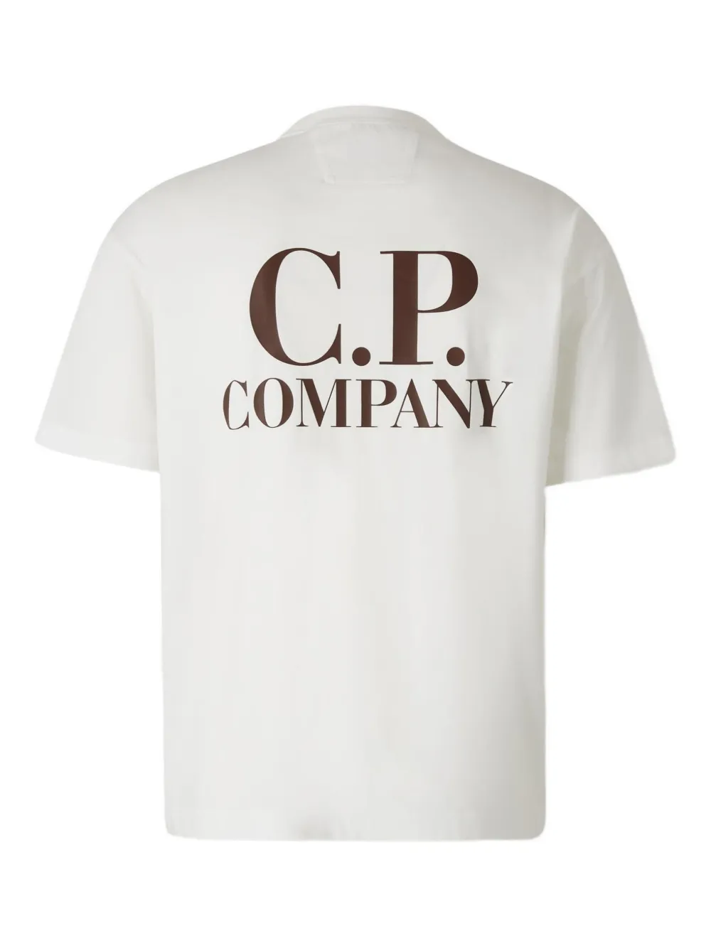 C.P. Company ribbed T-shirt - Wit