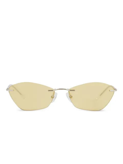 Alexander McQueen T-Bar geometric sunglasses