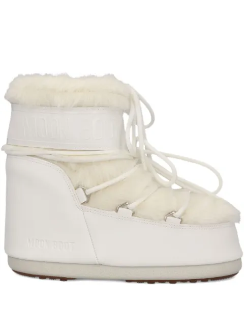 Moon Boot faux-fur logo-detail boots