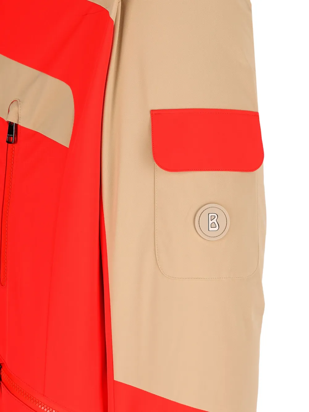 Bogner Hooded Jacket In Brown