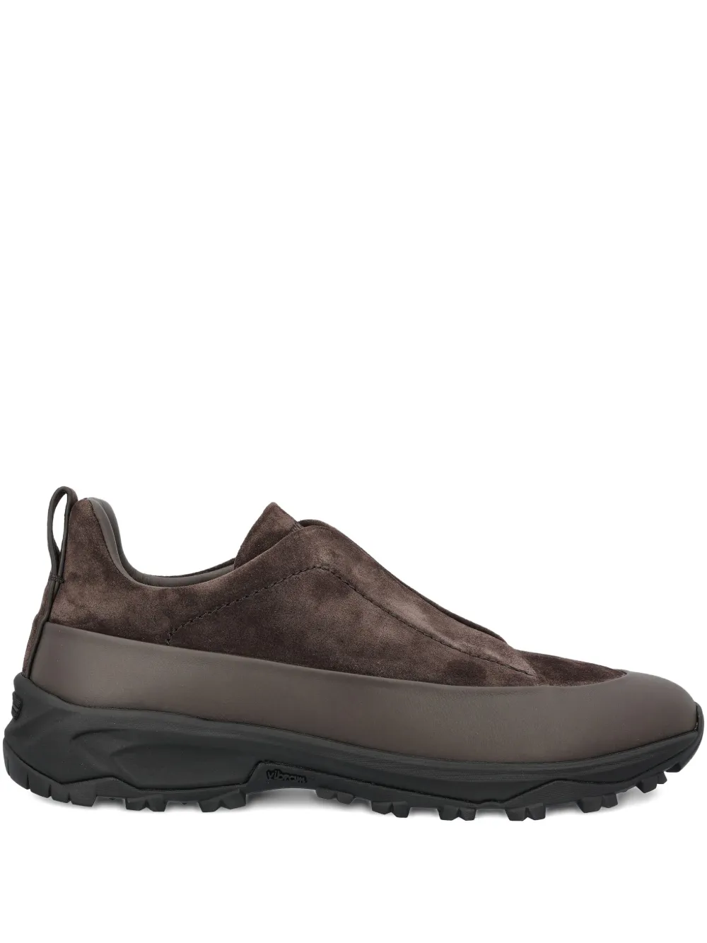 Zegna  Triple Stitch™ Monte suede sneakers | Brown | Image 1