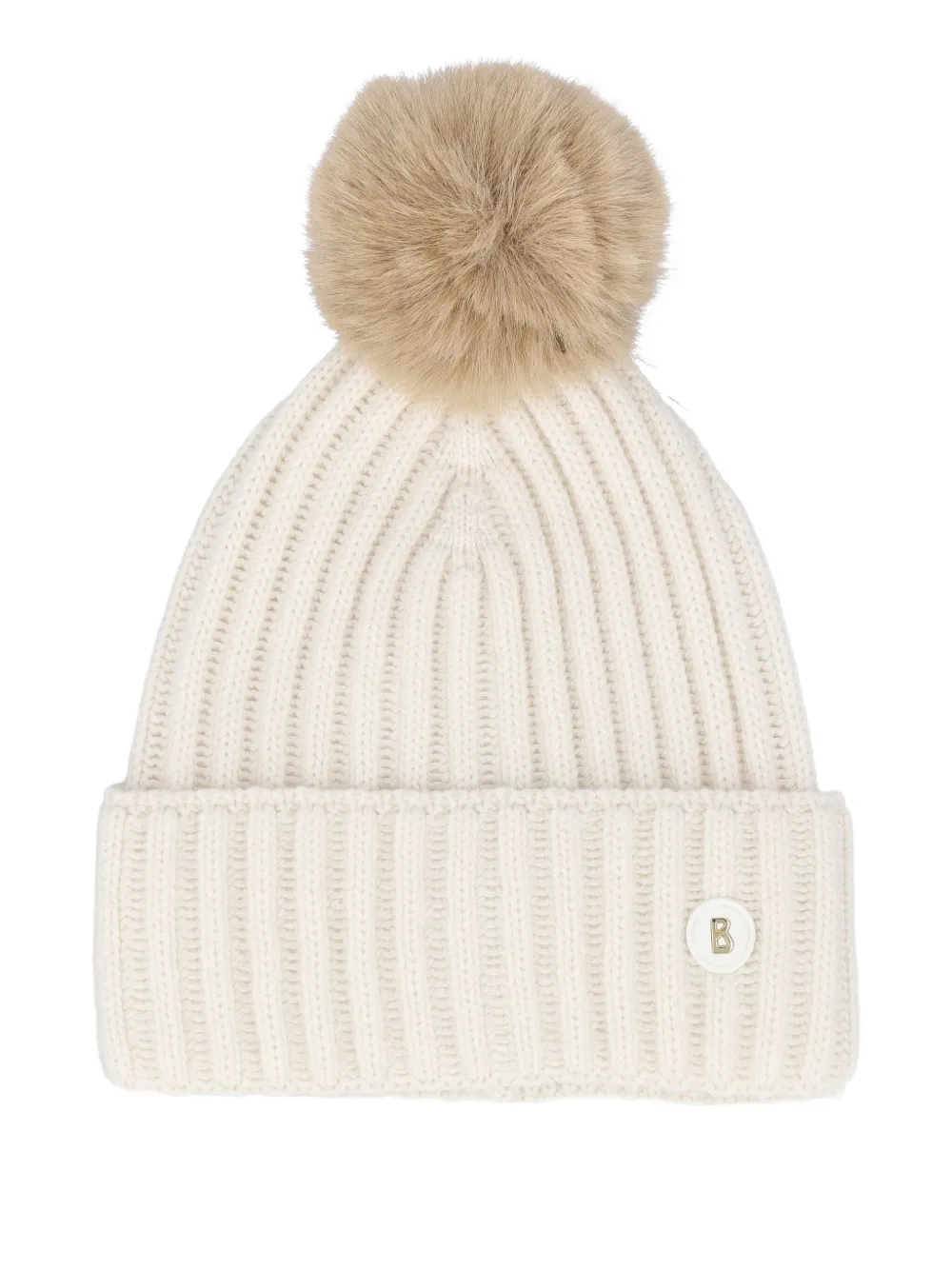 BOGNER pompom logo hat | Neutrals | Image 1