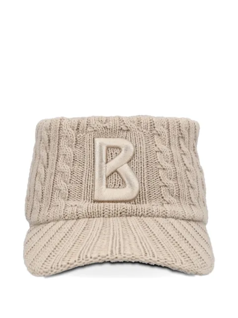 BOGNER cable-knit hat