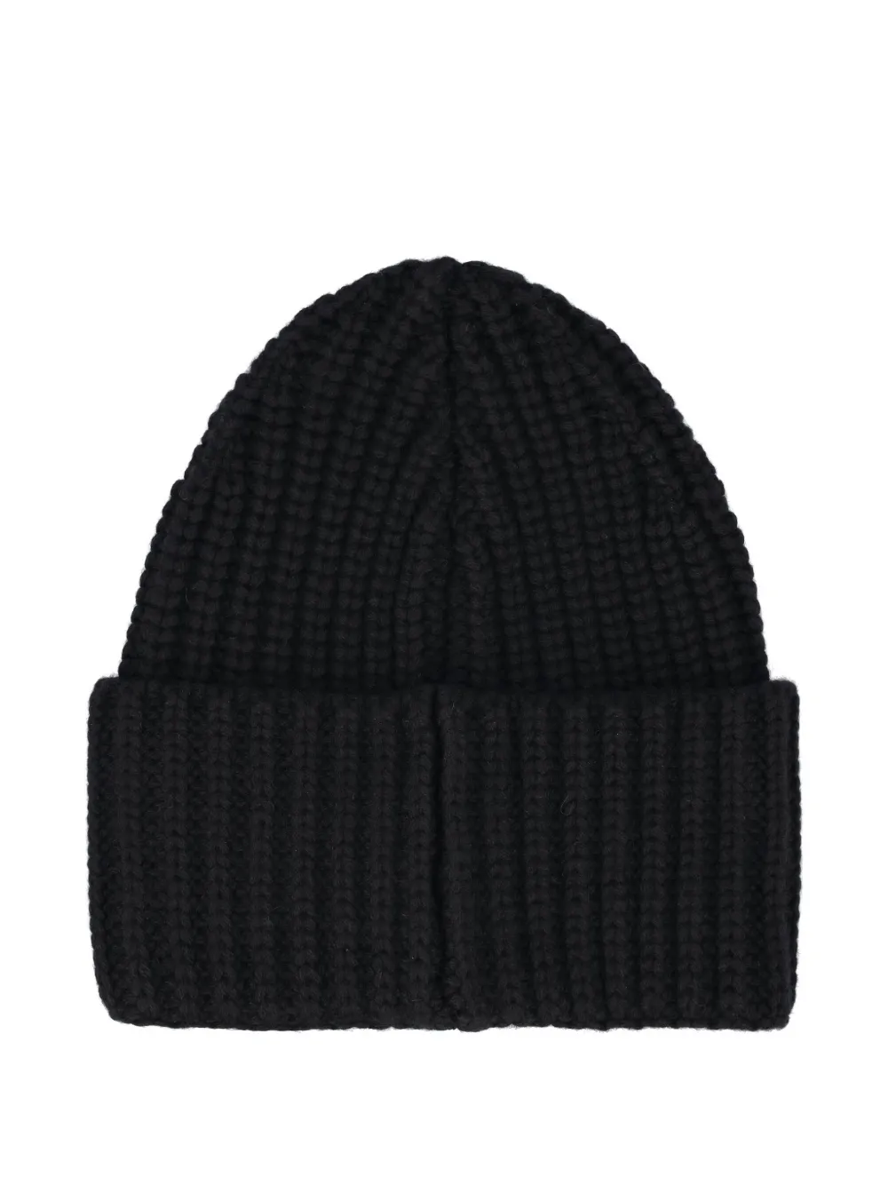 BOGNER ribbed logo hat - Zwart