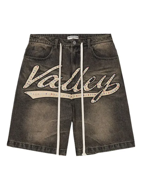 Vale short en jean Skittles à broderies