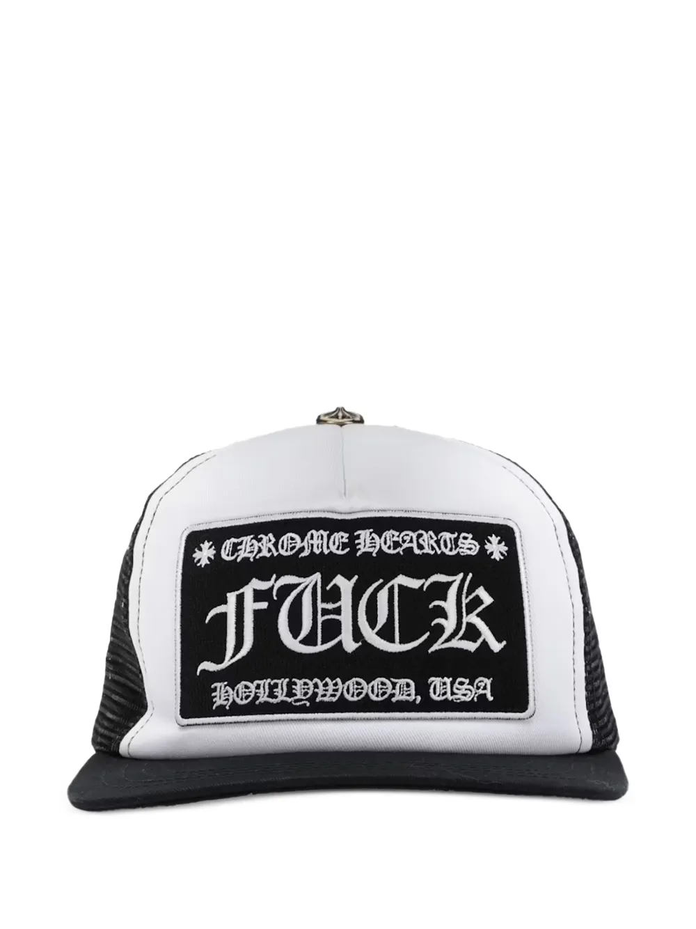 Chrome Hearts Cappello da baseball Hollywood - Bianco