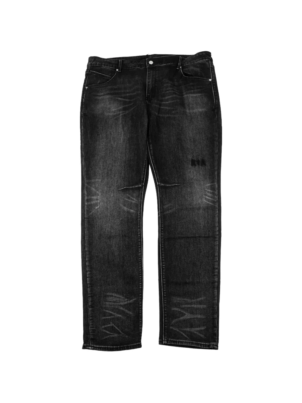 RTA faded bootcut jeans - Nero