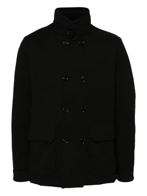 Moorer double-breasted pocket jacket