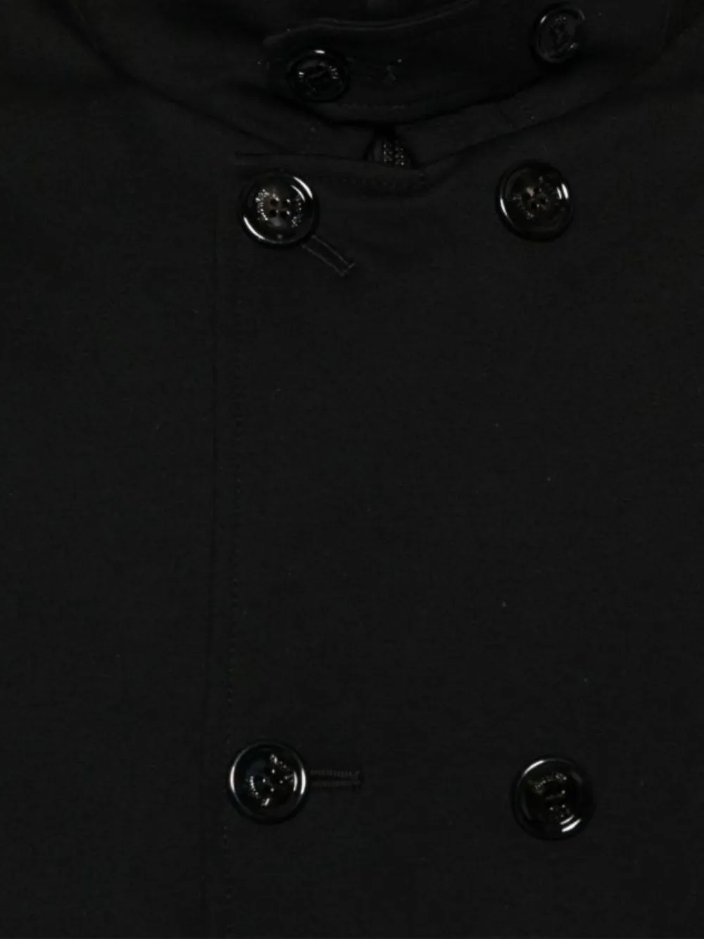 Moorer Jack met dubbele rij knopen en zak Zwart