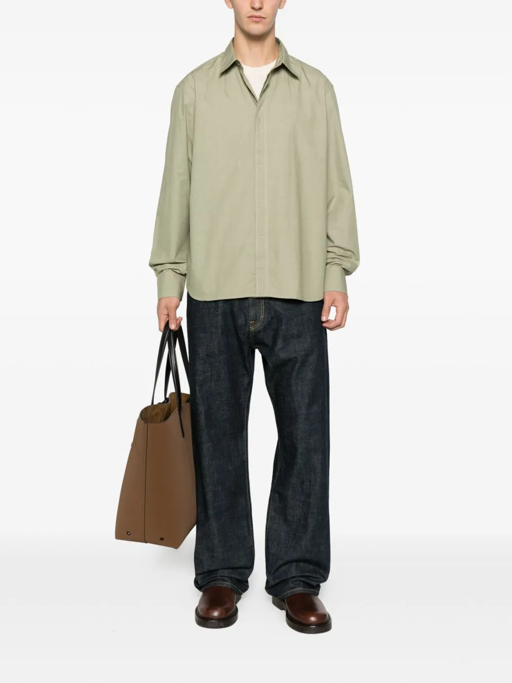 Paul Smith Topstitching buttoned shirt | Image 2