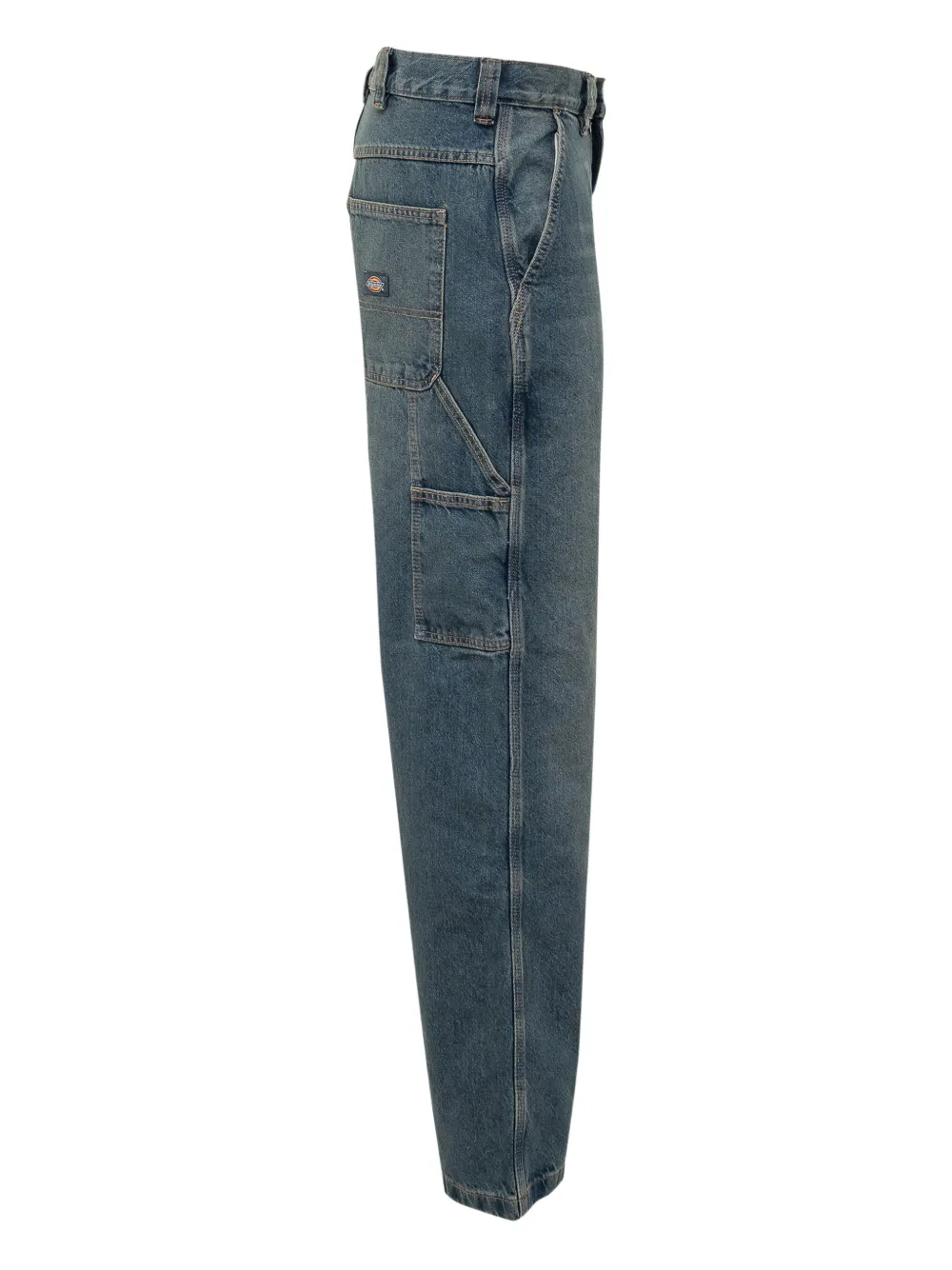DICKIES Stevensville denim cargo jeans Blauw