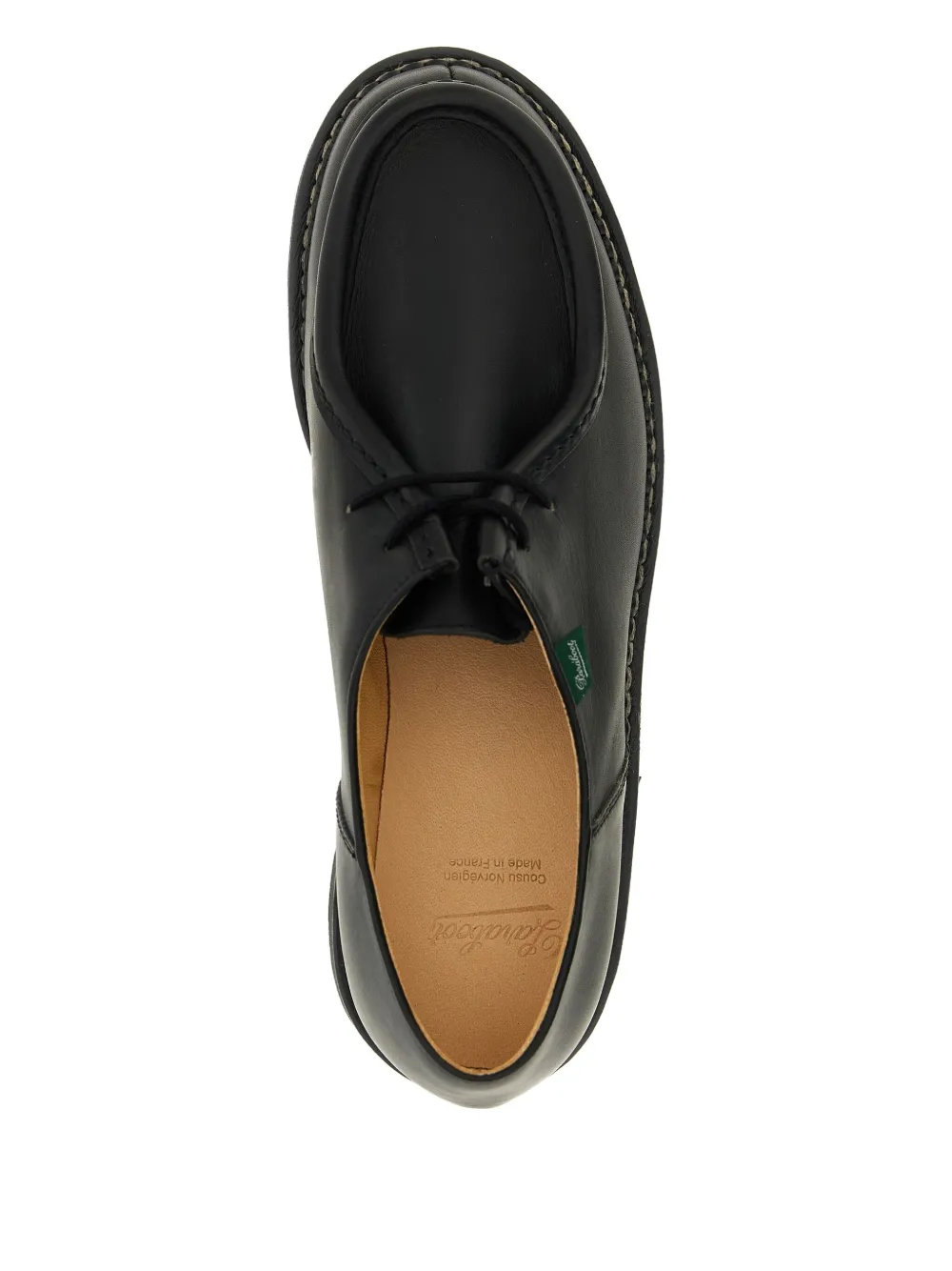 Paraboot Edged Michael derby schoenen Zwart