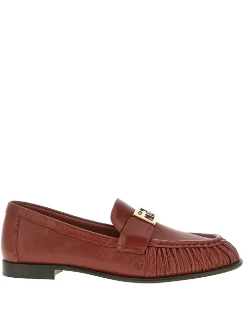FENDI mocasines baguette con detalle de metal