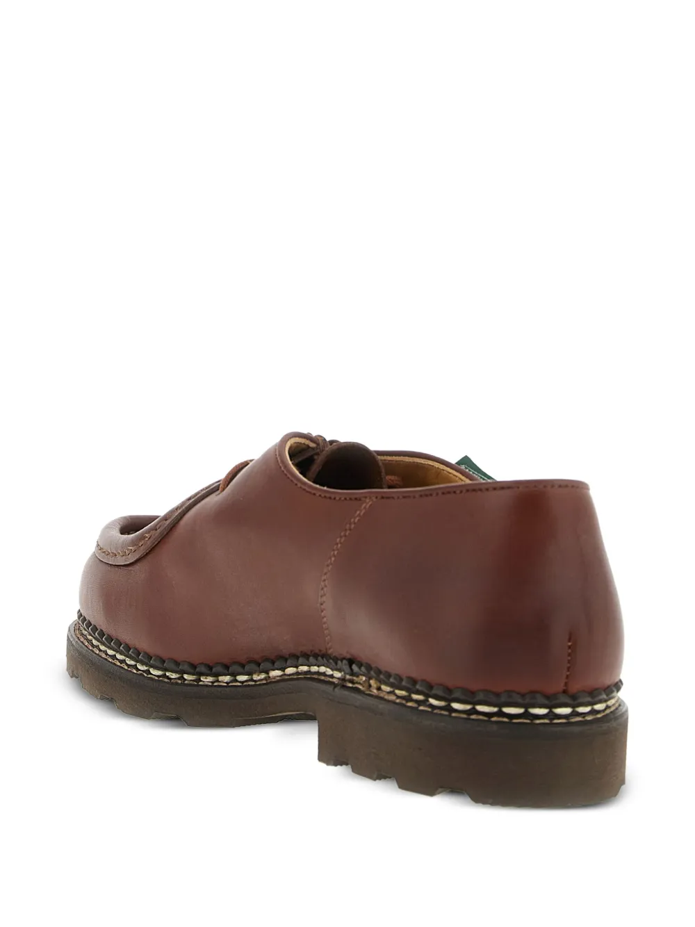 Paraboot Michael leren derby schoenen Bruin