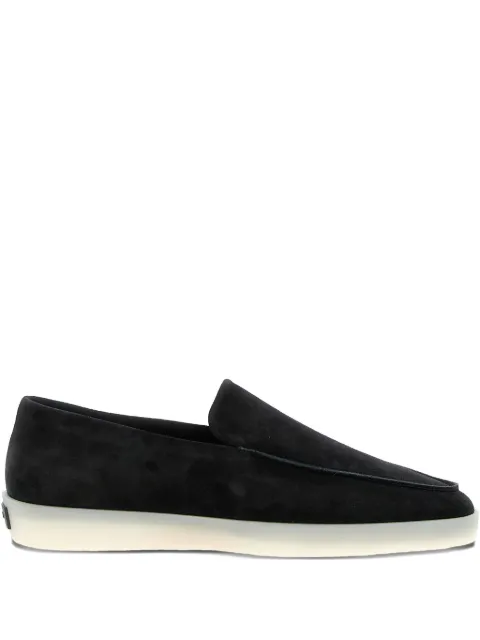Fear Of God mocasines de gamuza con parche del logo