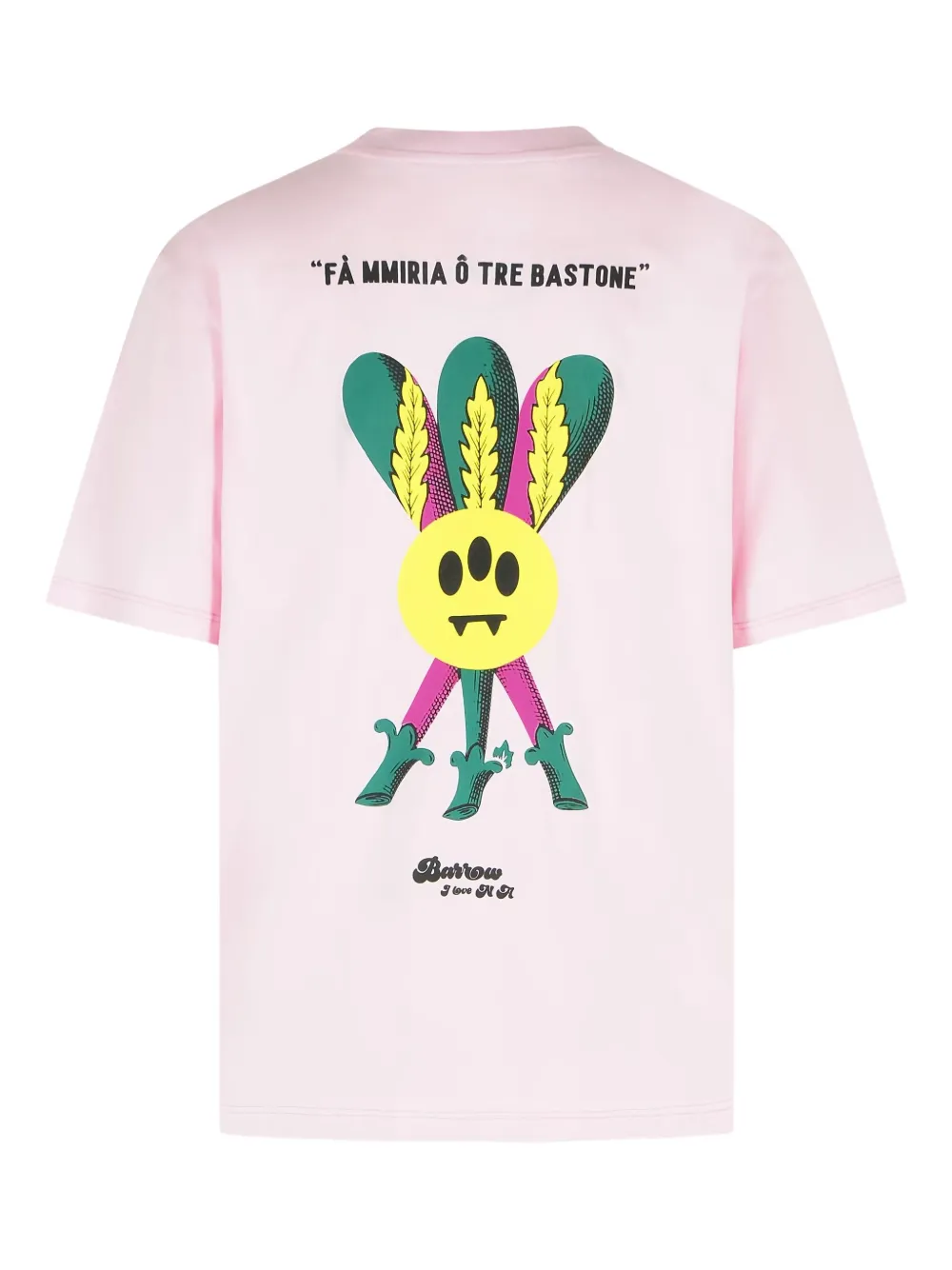 BARROW ribbed print t-shirt | T-Shirts | Image 2