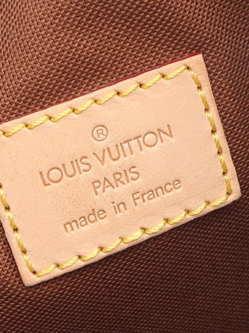 Pre-owned Louis Vuitton 2006 Monogram Bosphore Pochette Crossbody Bag In Brown