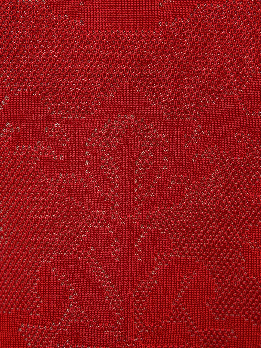 TWINSET Vest met bloemen-jacquard Rood