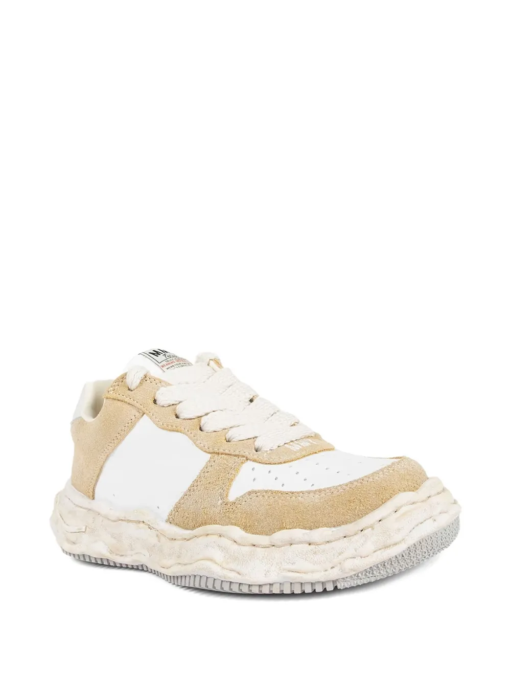 Maison MIHARA YASUHIRO Wayne suède sneakers Wit