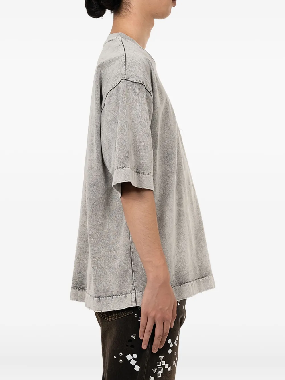 Maison MIHARA YASUHIRO Amateur Swen Like T-shirt Grijs