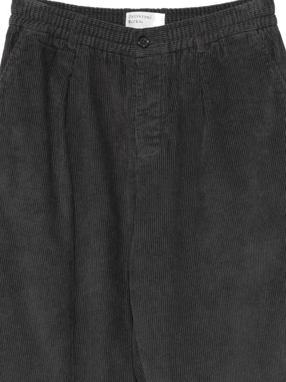 Universal Works Ribfluwelen broek Grijs