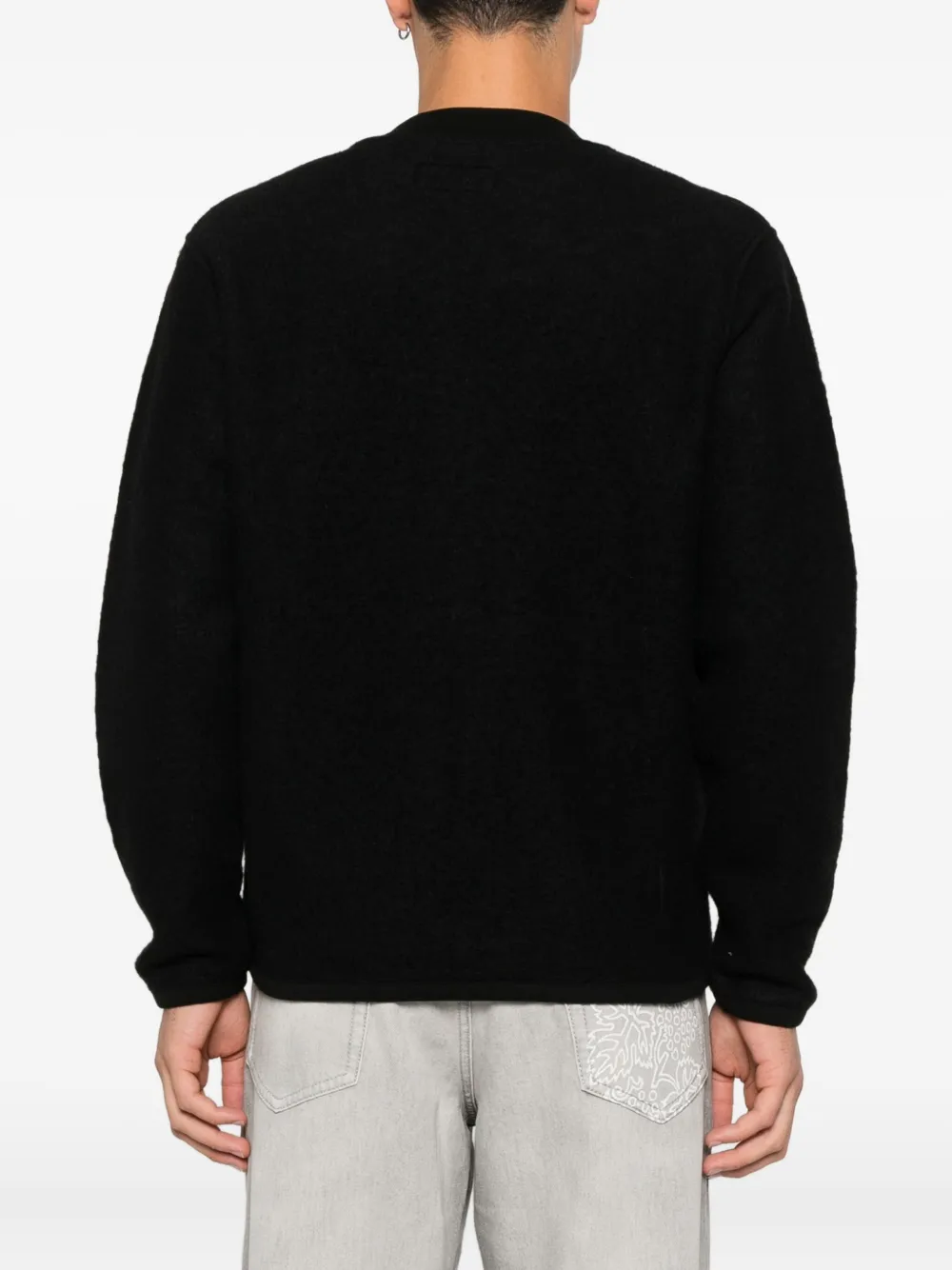 Universal Works Bomberjack met rits Zwart