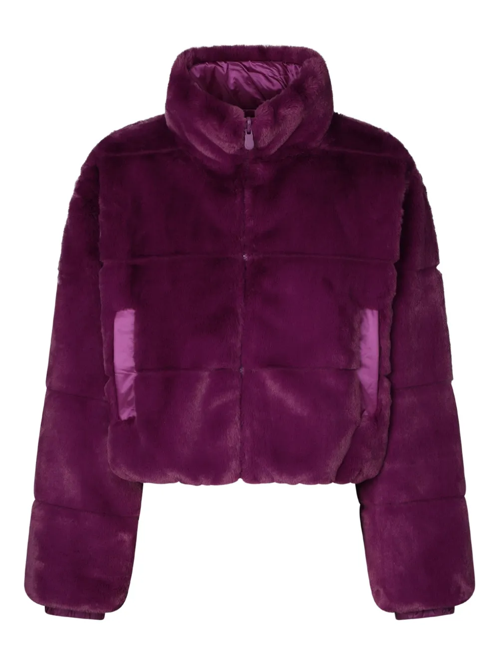 Save The Duck panelled jacket | Faux Fur & Shearling Jackets | Image 2