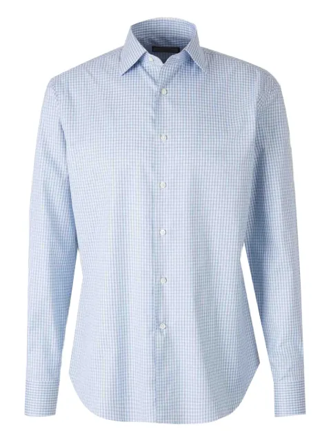 Canali ribbed button shirt