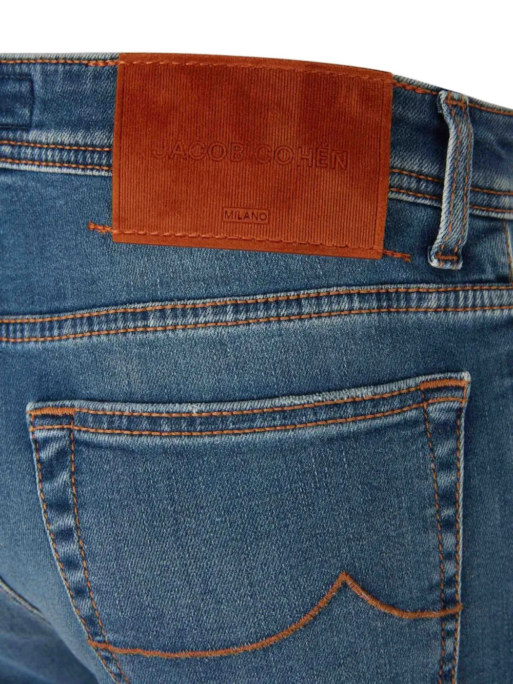 Jacob Cohën Jeans met vijf zakken Blauw